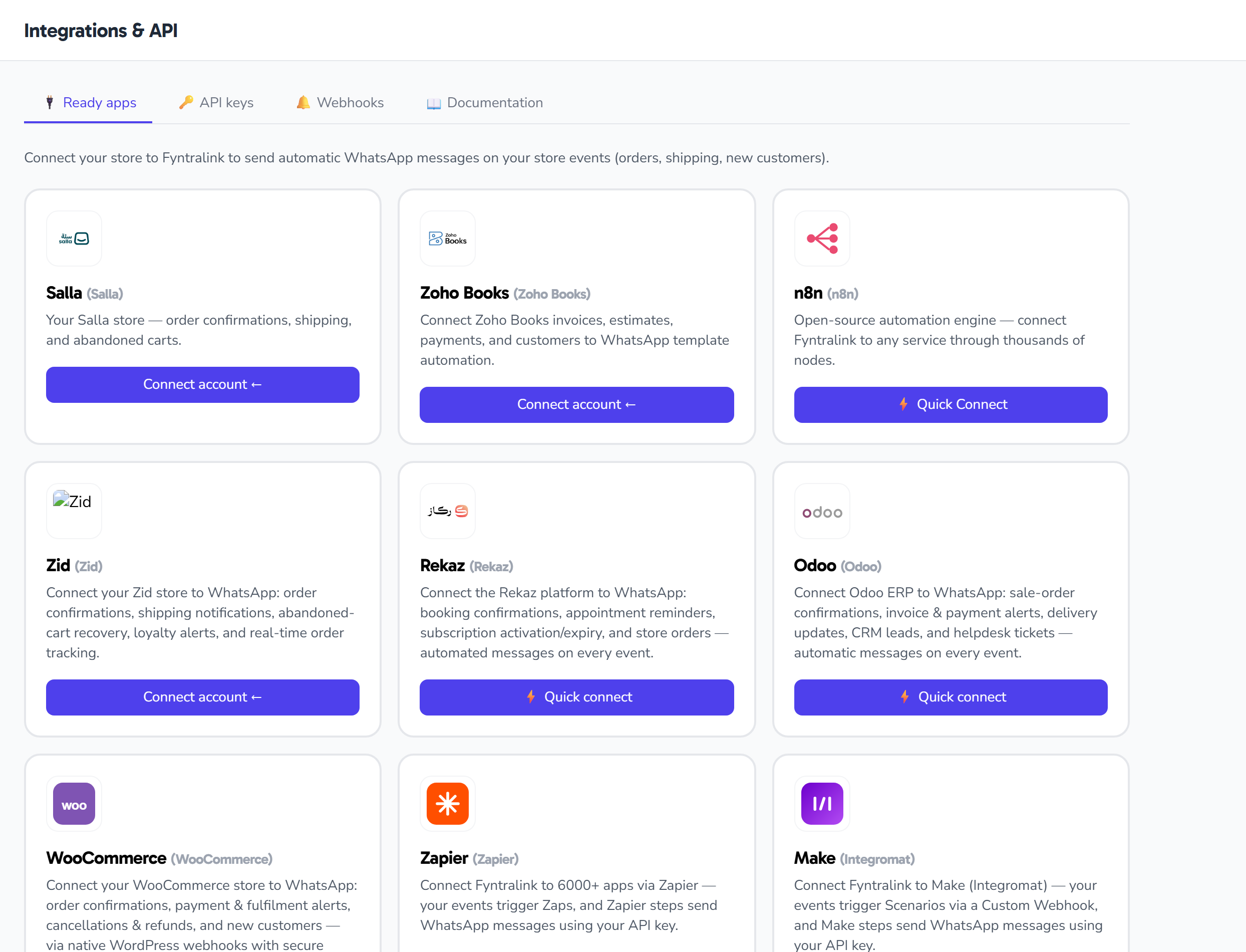Connect your Salla store: 3-step setup (store, WhatsApp, templates)