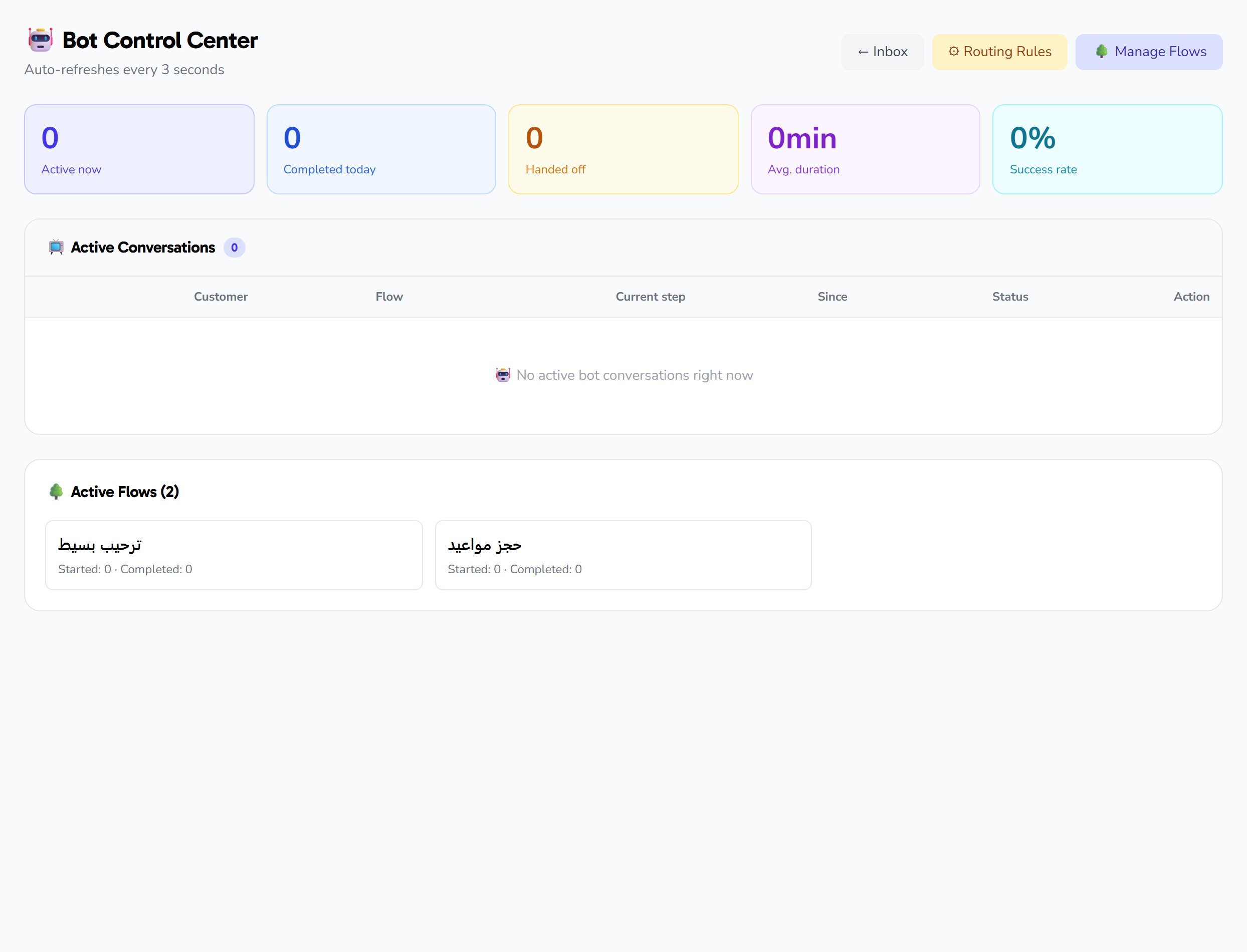 Bot monitor: watch the bot’s decisions and automated replies in real time